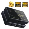 4K HDMI Switch With Remote Control (3 Input- 1 Output)