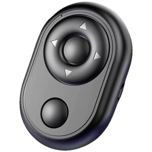 Bluetooth Selfie Remote Shutter Controller With Page Up Down Navigation - Works With Android & IOS